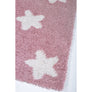 Shaggy παιδικό χαλί Cocoon 8391/55 ροζ με αστεράκια